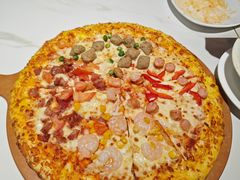 豪门肉王四重奏-棒约翰比萨·意面(控江店)