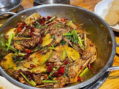 主打的干锅鸭头-安诚居干锅鸭头(八角店)