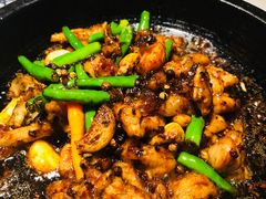 酱爆石锅蛙-绿茶餐厅(松江万达店)