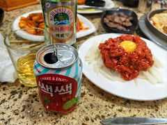 生拌牛肉-真利味·脊骨火锅·正宗韩国料理(韩乐坊店)