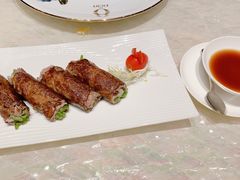 日本A5和牛西洋菜卷-8餐厅(新葡京酒店)