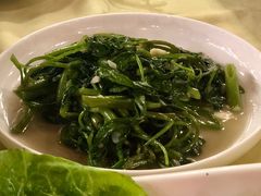 蒜蓉空心菜-真浪花园海鲜餐馆