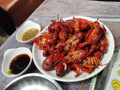 白灼小龙虾-笔墨纸虾之烧烤海鲜虾尾(好爱广场店)