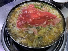 牛肉火锅面-海花锅盖烧烤店(怡馨家园店)