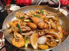 黑胡椒芝士年糕虾-新白鹿餐厅(湖滨银泰IN77C区店)