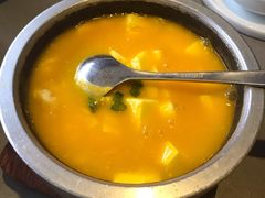 石锅金汤虾仁豆腐-八月小厨· 湛江风味粤菜
