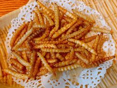 炸竹虫-云中鱼蒸汽石锅鱼(川沙百联店)