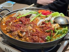 八爪鱼牛肉锅-东吉馆韩式餐厅(八经街总店)
