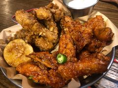 双拼炸鸡-富乐满韩国正宗炸鸡韩国料理(虹泉路店)