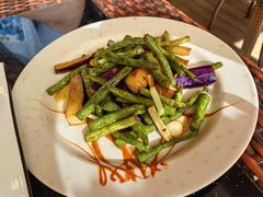 XO酱茄子豆角-香港威特瑞茶餐厅(小白楼音乐厅店)