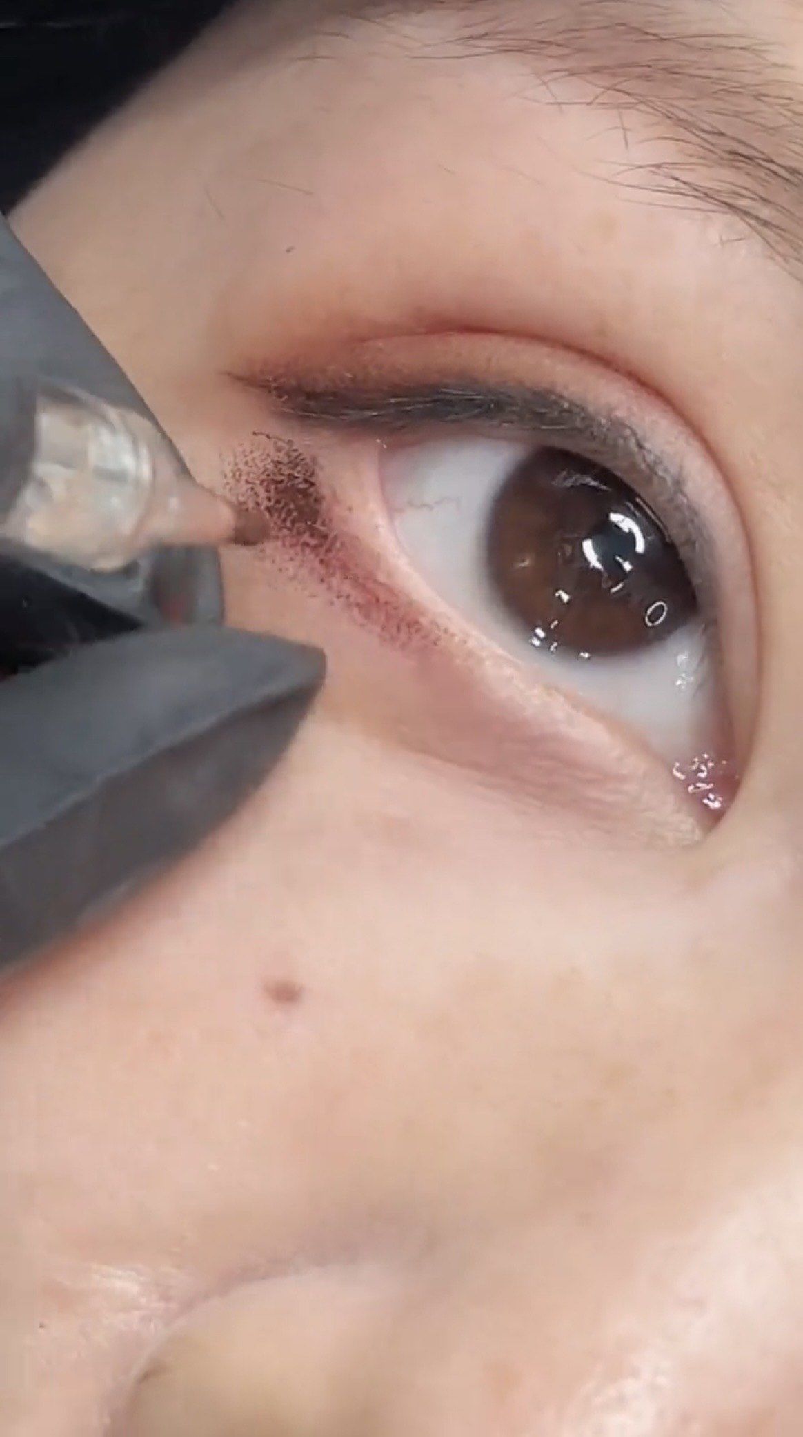 光影定妆 眼影 纹眼影 眼下至