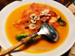 上汤西兰花-绿茶餐厅(乐峰广场店)