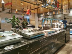 自助取餐区-绿岛国际酒店-西餐厅