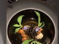 香煎鹅肝配新鲜生蚝-AZUL by FUEL蓝色·法式酒馆(琶醍店)