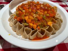 西红柿浇汁莜面-西贝(枫蓝国际购物中心店)