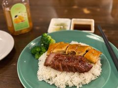 叉烧油鸡双拼饭-新旺茶餐厅(嘉里城店)