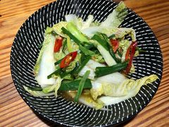 开洋炝炒娃娃菜-塔哈尔·新疆盛宴(城西银泰店)