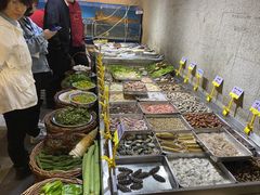 自助取餐区-老妈疙瘩汤·平价海鲜专门店·老威海菜(渔港路店)