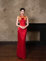-禾米旗袍妈妈装礼服定制(嘉业国贸店)