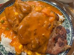 茄汁猪扒饭-金华冰厅