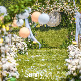 解锁你的盛夏婚礼色系：糖果色 我遇见你 仿佛如同遇见