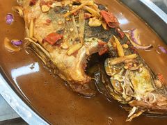 铁板臭鳜鱼-徽州美食(三十年老店)