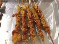 烤鸡皮-老王太太串吧(中街店)