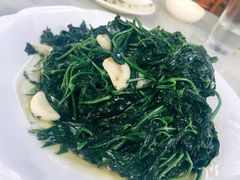 蒜蓉炒马来绿-农厨好味·温泉鹅·农家菜