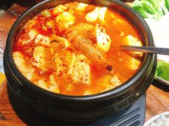 嫩豆腐汤-原始泥炉烤肉(总店)