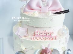 -卡比儿童蛋糕·心意定制·低脂零卡糖动物奶油FancyBALLOON(滨海店)