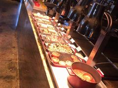 自助取餐区-上海金桥红枫万豪酒店-万豪中餐厅