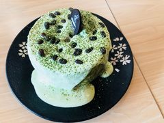 抹茶海盐爆浆蛋糕-松上茶屋(康庄南街店)