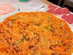 泡菜芝士饼-猪啊牛呀羊啊铜盘烤肉(正大广场店)