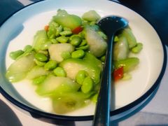 丝瓜毛豆-屋里厢上海菜馆