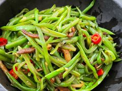 砂锅扁豆丝-花舍·新派粤菜·西餐·下午茶(亚运村·鸟巢店)