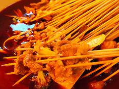 -拈签一笑黄牛肉辣卤串串