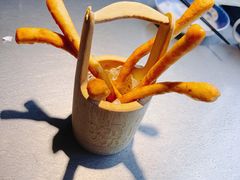 茴香小油条-探鱼·鲜青椒爽麻烤鱼(天一广场店)