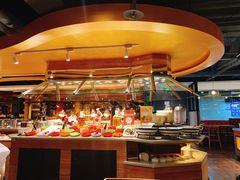 自助取餐区-比格比萨自助(西单明珠餐厅)