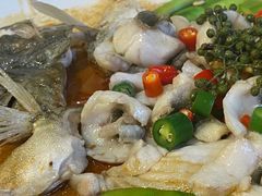鲜花椒蒸桂花鲈-猪肉婆私房菜(容桂总店)
