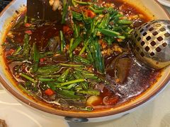 辣子韭菜蒜羊血-玉华宫宾馆·餐厅(铜川驻京办店)