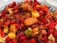 辣子鸡-北大地皖峰饭馆