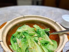 啫啫虾酱罗马生菜-悦秀·高级粤菜