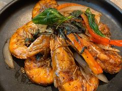 黑椒紫苏炒海虾-美奈小馆·东南亚菜(福田星河COCO Park店)