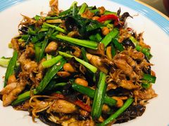 韭菜炒墨斗-渔家风味·鲅鱼水饺·央视展播·海鲜天津菜(开发区店)