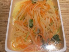凉拌土豆丝-陕味食族油泼面(工商大学店)