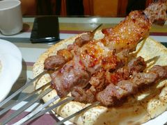 羊肉串-语言大学-清真食堂