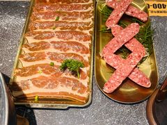 -草家酱蟹炭火烤肉店(珲春南路二店)