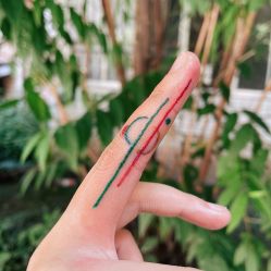 -荔刺青纹身·手穿孔饰品
