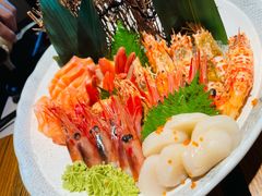 精品刺身六拼-赤坂亭M9和牛烧肉(世博源店)