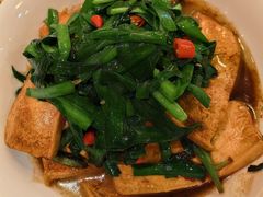 韭菜焖豆腐-翠清酒家(万丰路店)